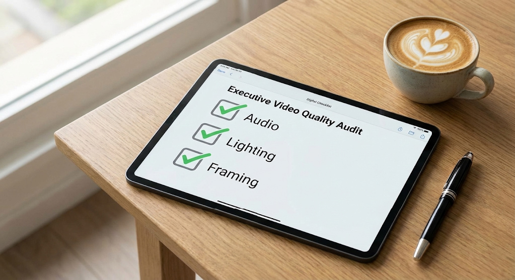 A Checklist A Technical Requirements For Professional Executive Video Production